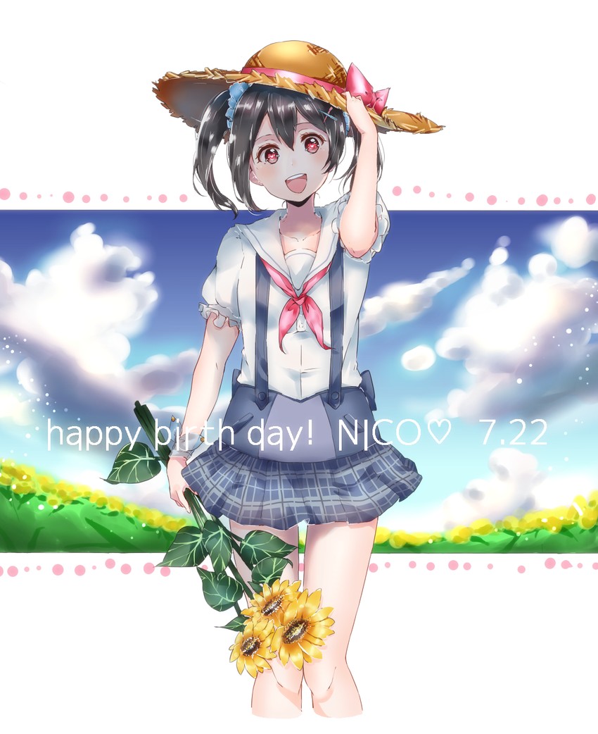 yazawa nico (love live! and 1 more) drawn by kaisou_(0731waka)