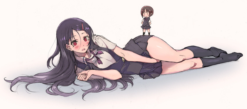 anetai toyone and kakura kurumi (saki and 1 more) drawn by hana-kagume
