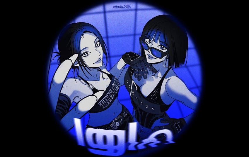 natty and julie (real life and 1 more) drawn by eissiksik