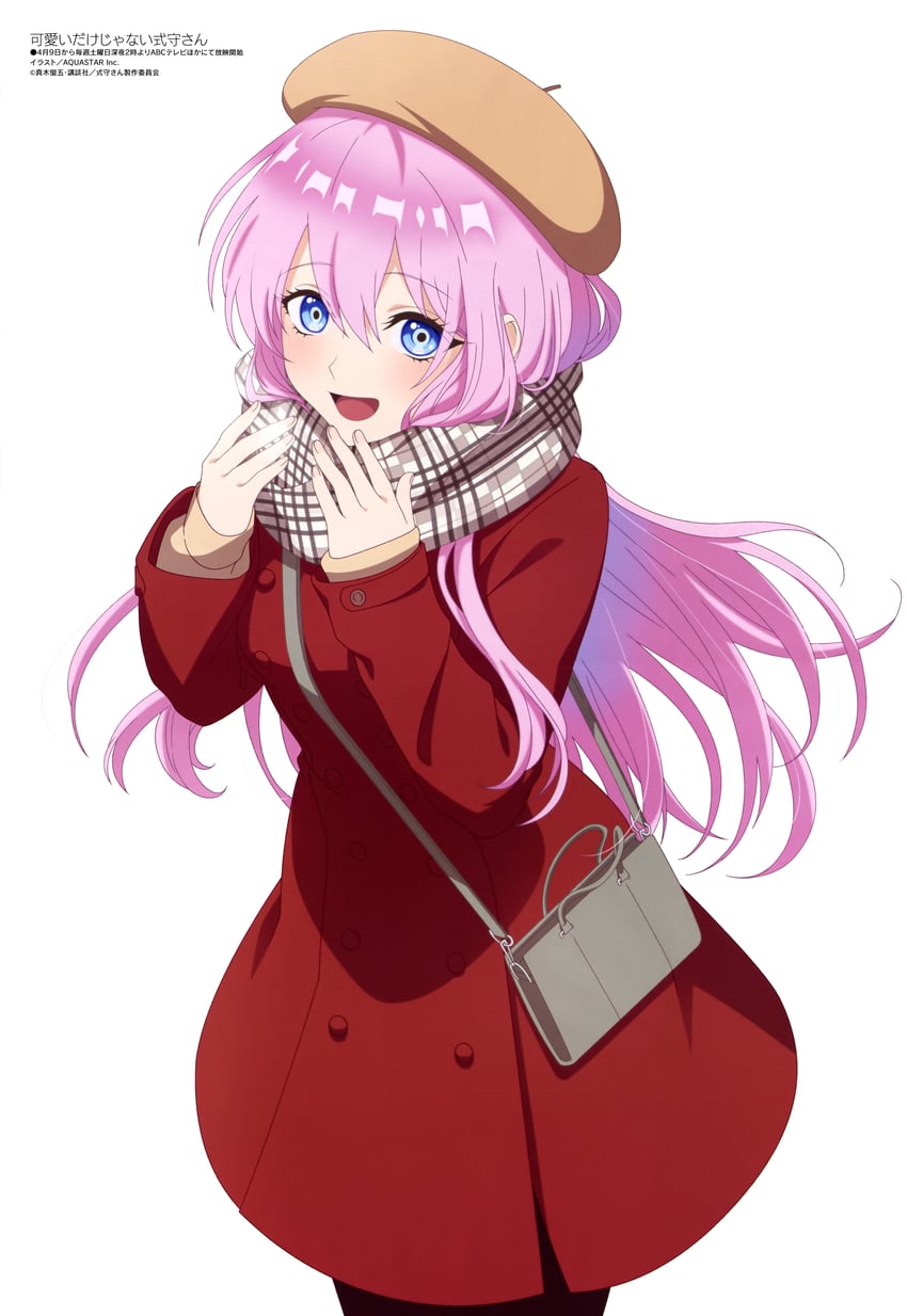 shikimori miyako (megami magazine and 1 more) drawn by aquastar_inc.