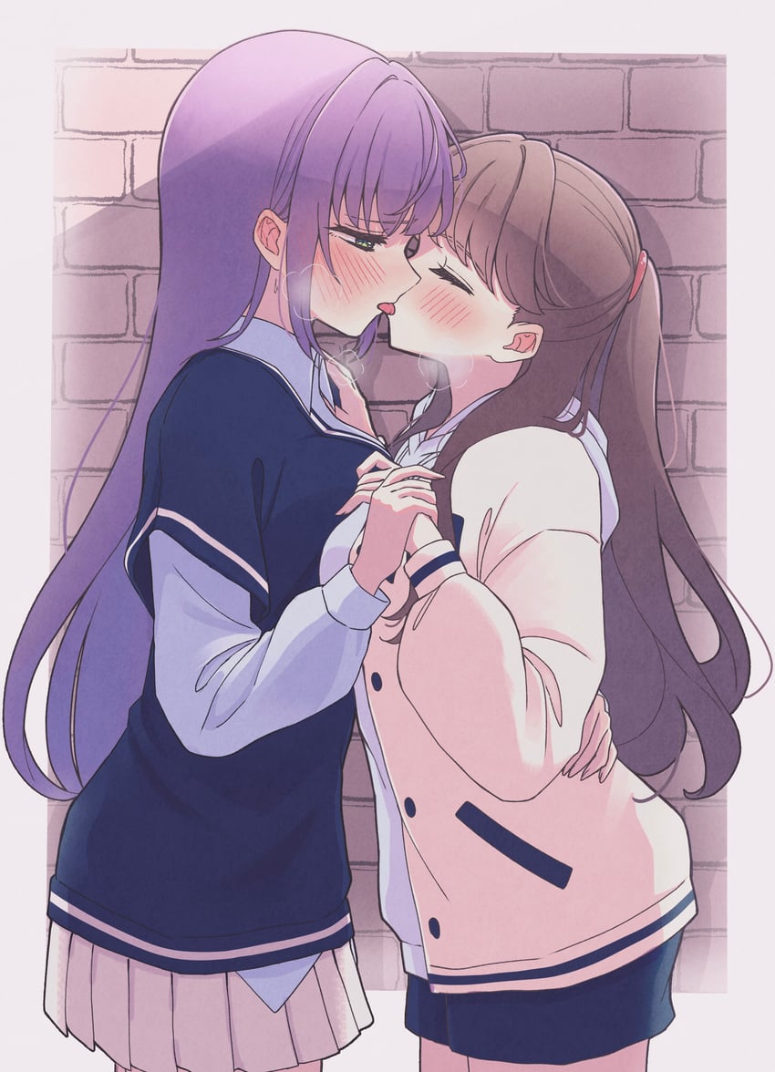fujishima megumi and otomune kozue (love live! and 1 more) drawn by hiyori_(20hiyori727)