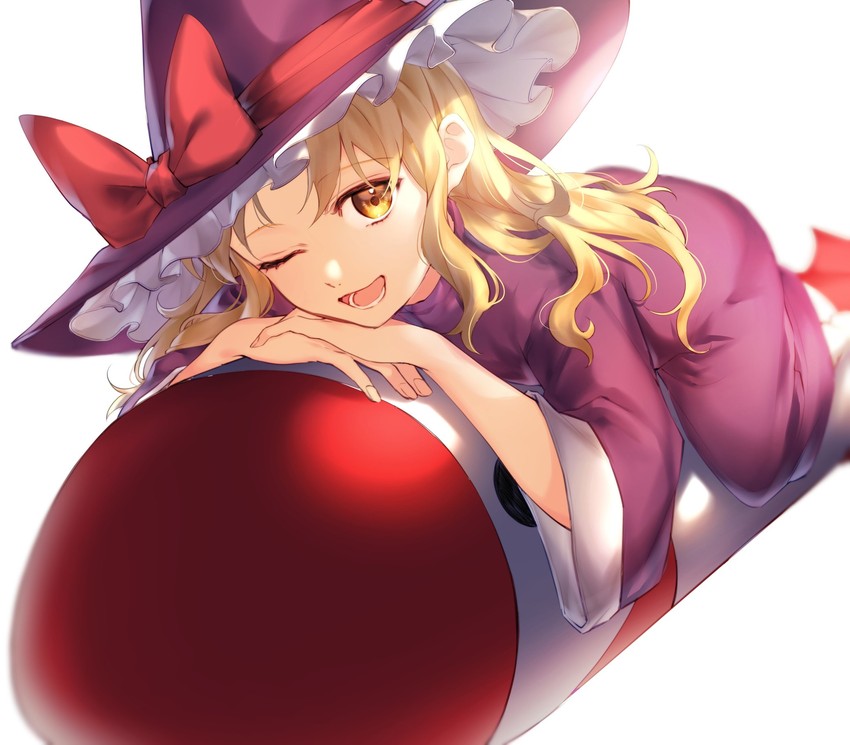 kirisame marisa and mimi-chan (touhou and 1 more) drawn by jill_07km