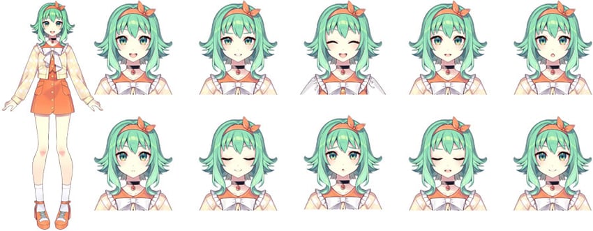 gumi (vocaloid and 1 more) drawn by nou_(nounknown)