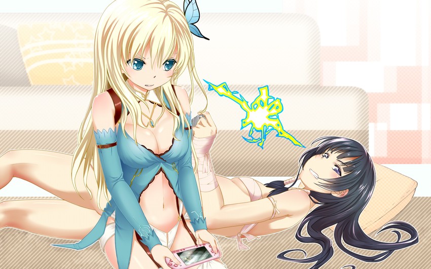 kashiwazaki sena and mikazuki yozora (boku wa tomodachi ga sukunai) drawn by itinana