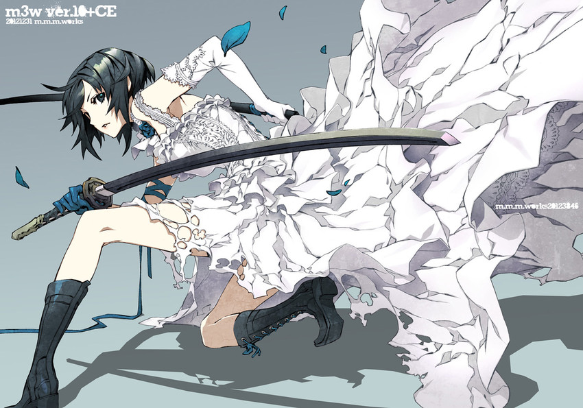 fuyumine naoto (dogs: bullets & carnage) drawn by miwa_shirow