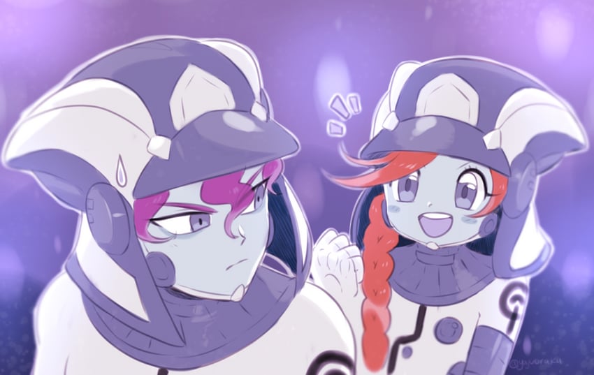 zossie and dulse (pokemon and 1 more) drawn by yajuuraku