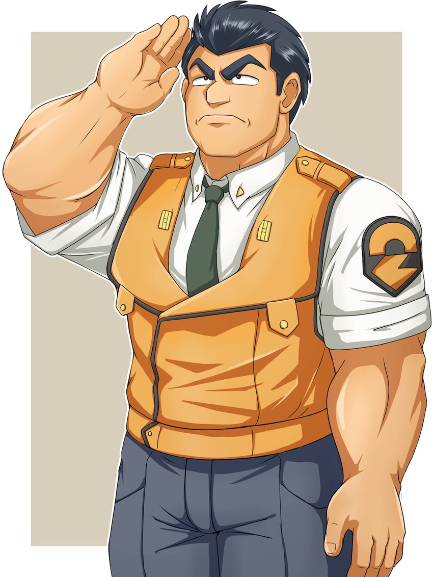 oota isao (kidou keisatsu patlabor) drawn by nomado_(nomayakko)