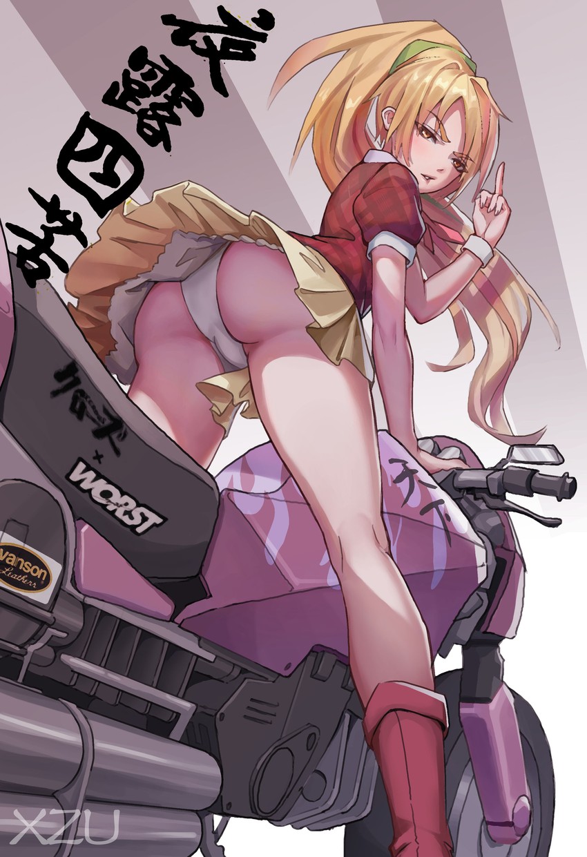 nikaidou saki (zombie land saga and 1 more) drawn by xzu