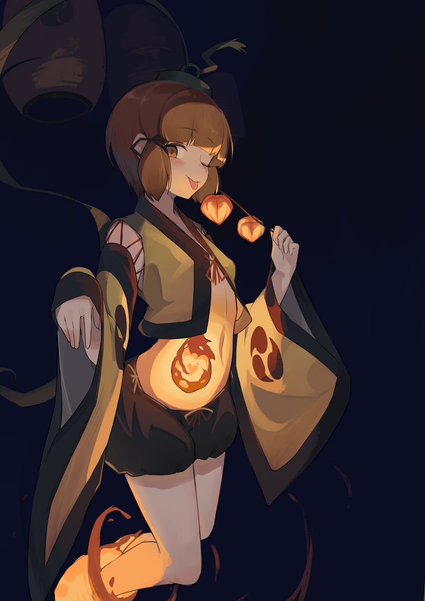 chochin-obake (monster girl encyclopedia) drawn by bell_orgel