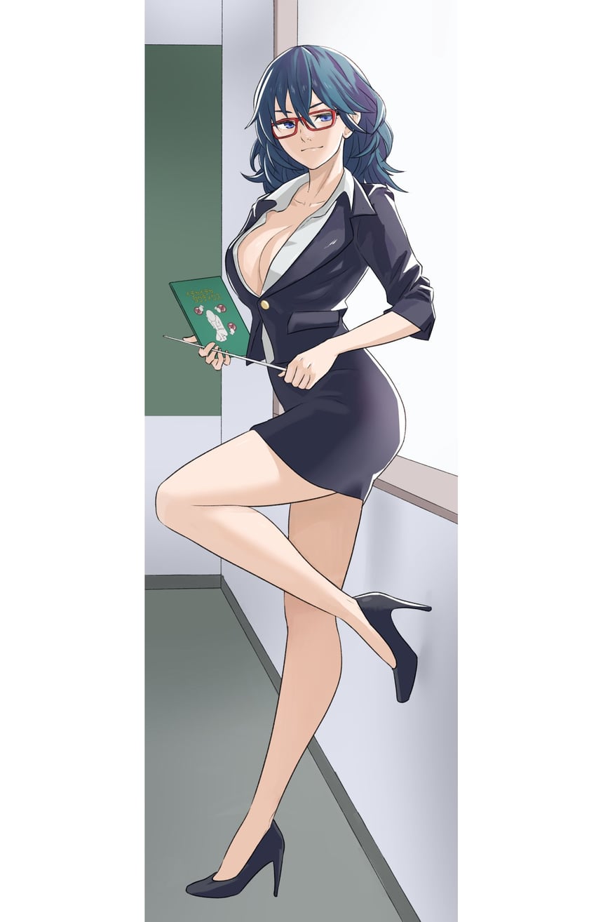 female byleth (fire emblem and 1 more) drawn by pomelomelon