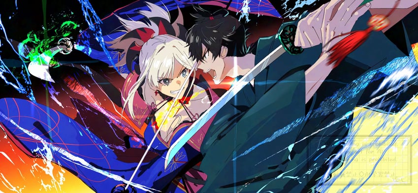 miyamoto musashi and miyamoto iori (fate and 1 more) drawn by pirohi_(pirohi214)