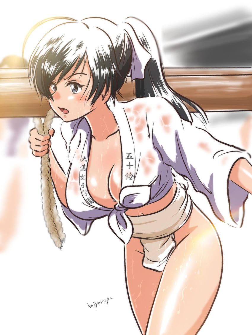 isuzu hana (girls und panzer) drawn by hiyama_yuu_(wee259hiyama)