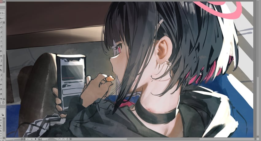 kazusa (blue archive and 1 more) drawn by betabeet