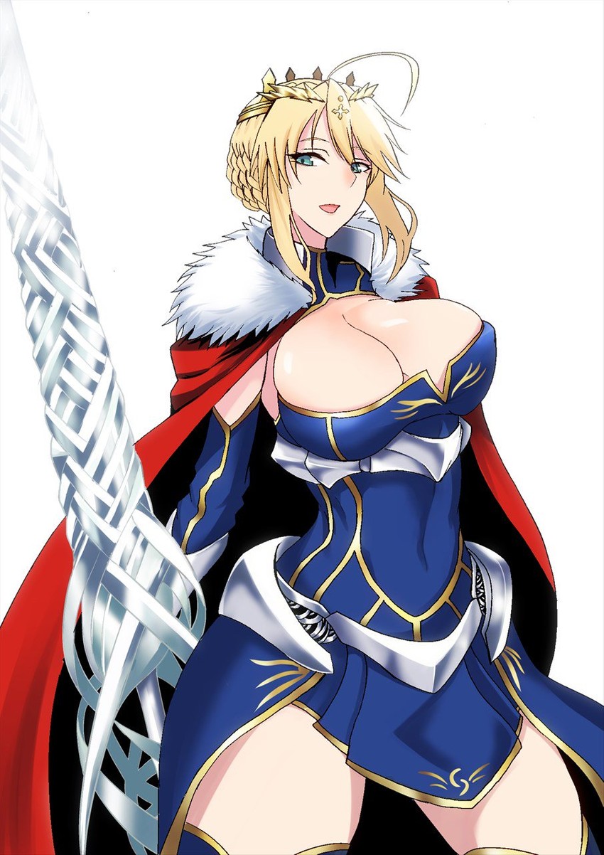 artoria pendragon (fate and 1 more) drawn by kawabata_yoshihiro