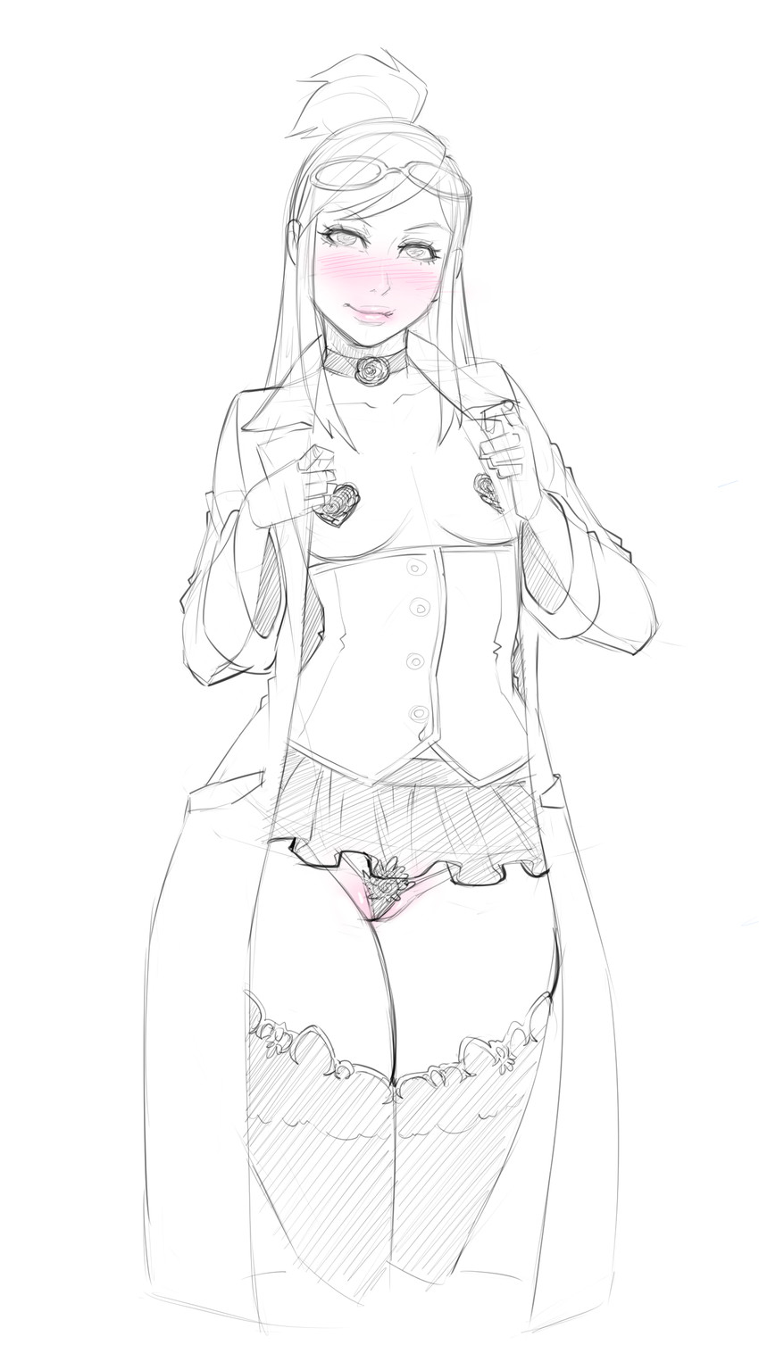 ema skye (ace attorney and 1 more) drawn by lm_(legoman)