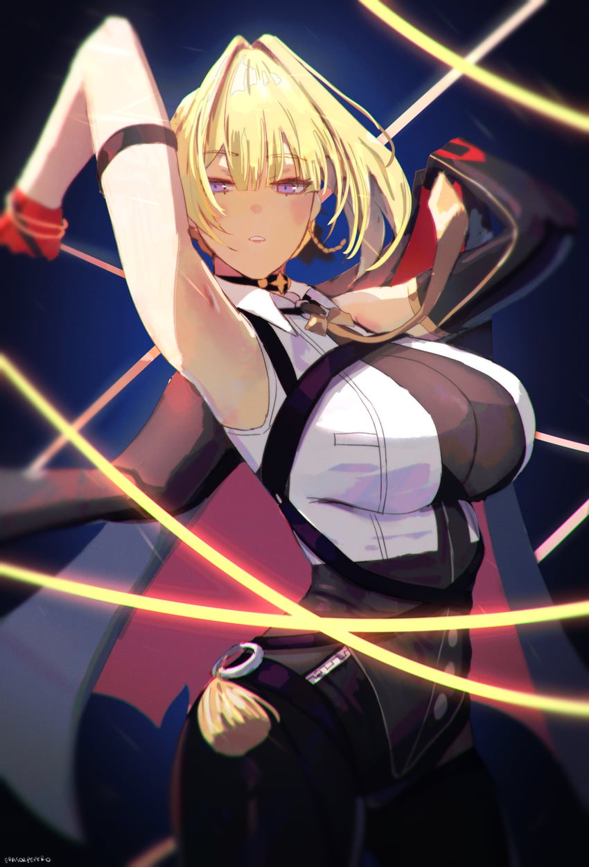 evelyn chevalier (zenless zone zero) drawn by erasorpepero