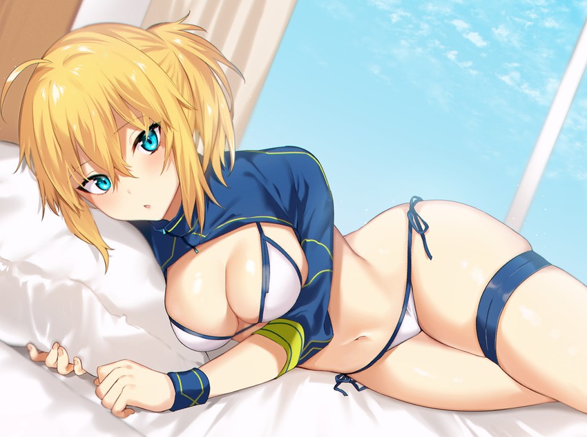 artoria pendragon and mysterious heroine xx (fate and 1 more) drawn by danimaru