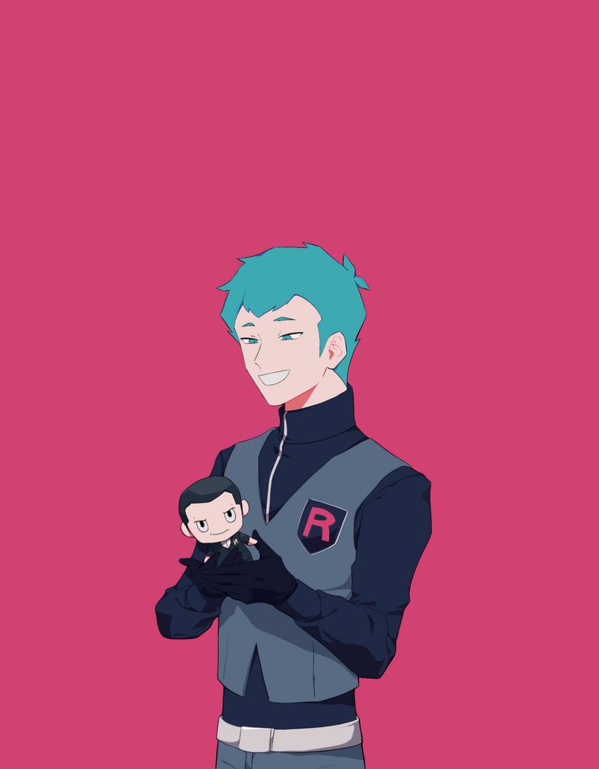 giovanni and archer (pokemon and 1 more) drawn by sioma709iie