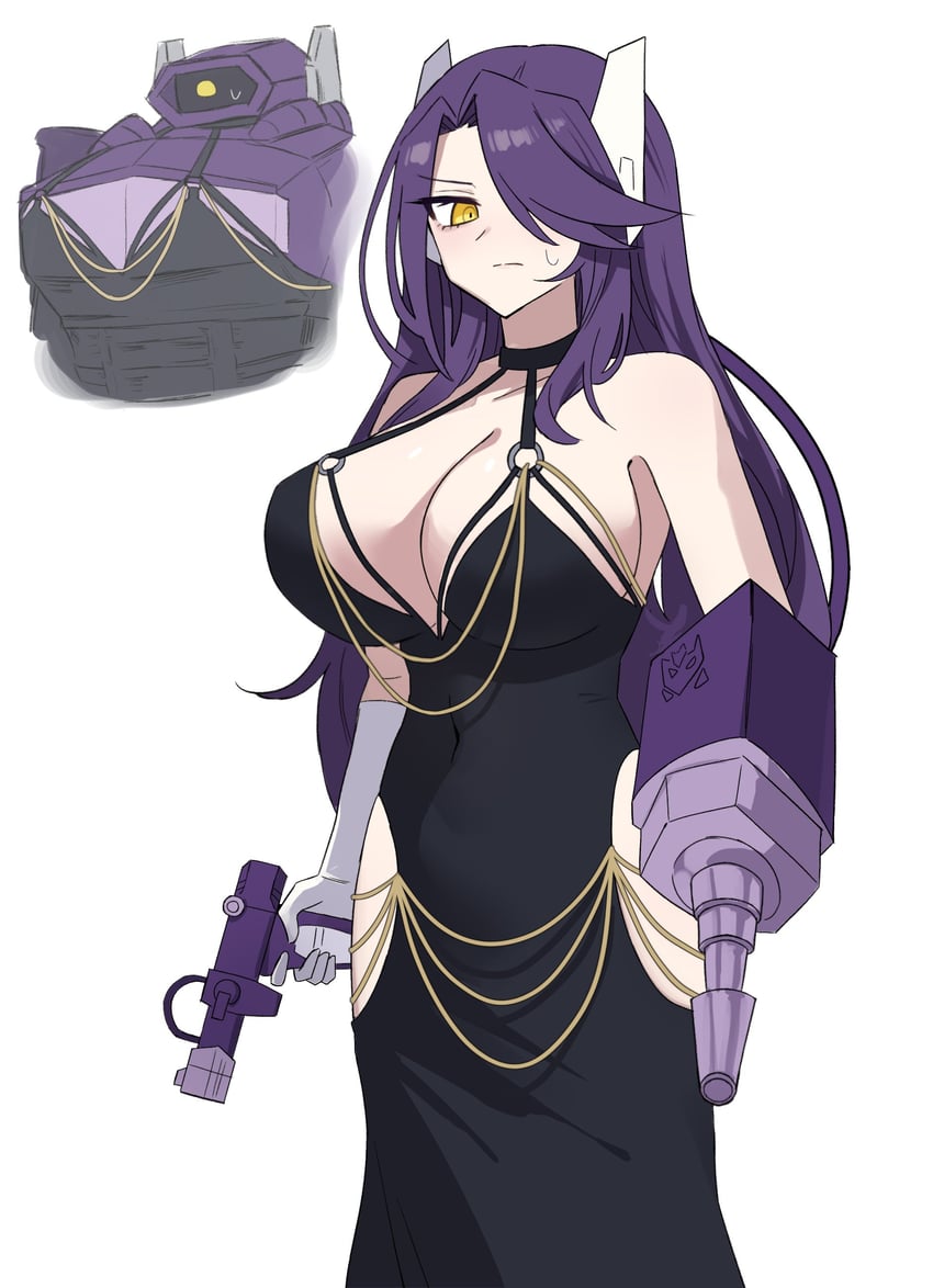 shockwave (transformers and 1 more) drawn by idzuki_kenkyu-in