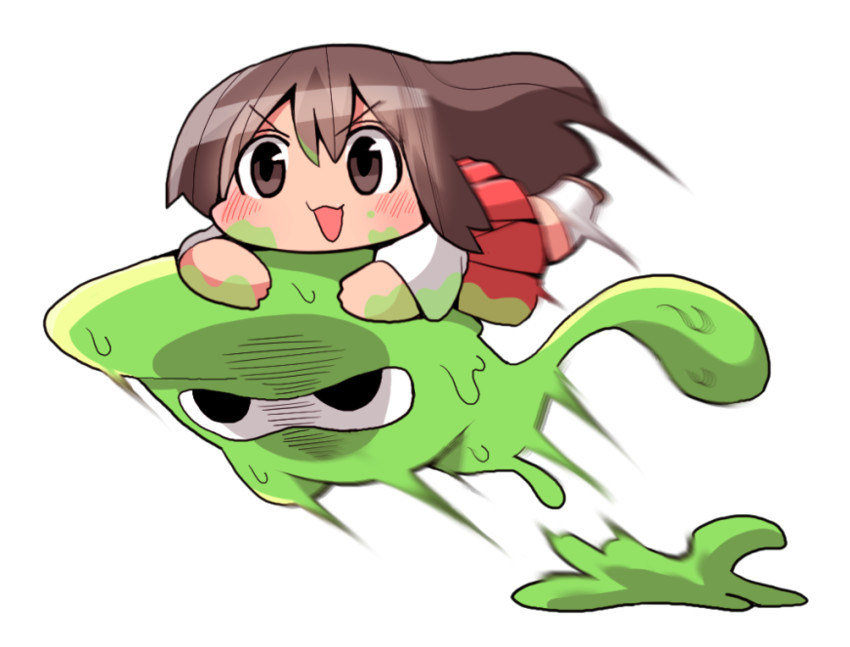 inkling player character and akagi (kantai collection and 2 more) drawn by kakuzatou_(koruneriusu)