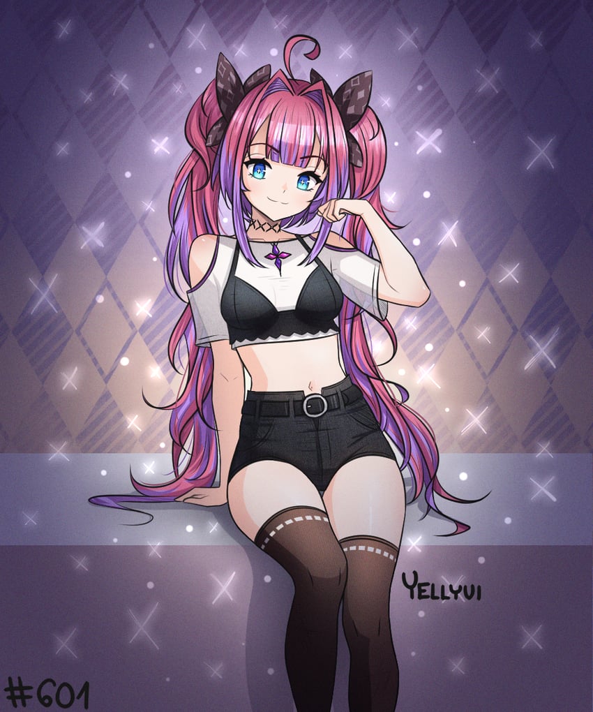 kikirara vivi (hololive and 1 more) drawn by yellyvi