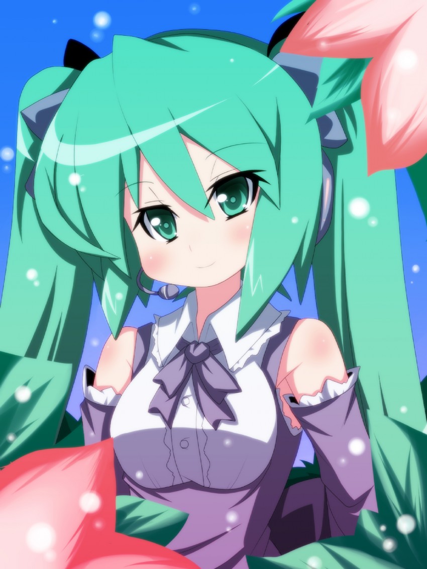 hatsune miku (vocaloid and 1 more) drawn by oborotsuki_kakeru