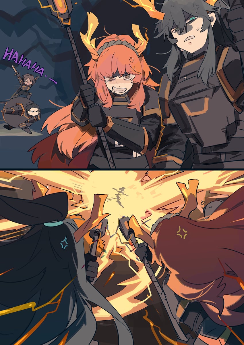 ishmael, hong lu, heathcliff, and meursault (project moon and 1 more) drawn by itokenaikei