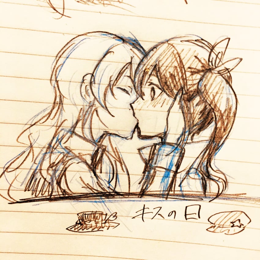 jacket girl and label girl (touhou and 1 more) drawn by rokki_hero