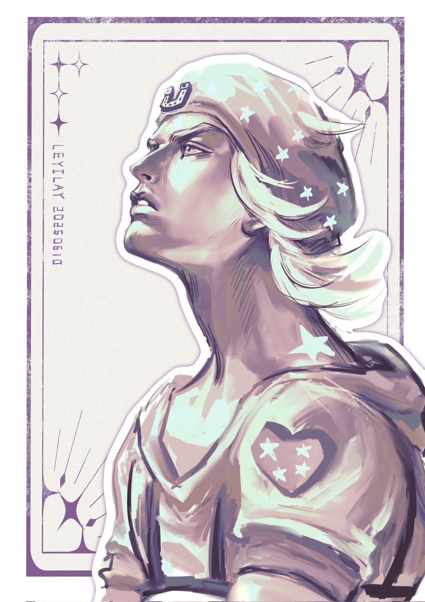 johnny joestar (jojo no kimyou na bouken and 1 more) drawn by lay_llll