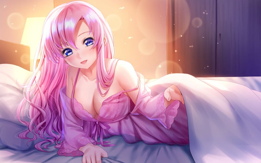 lacus clyne (gundam and 2 more) drawn by toshi_(1-147)