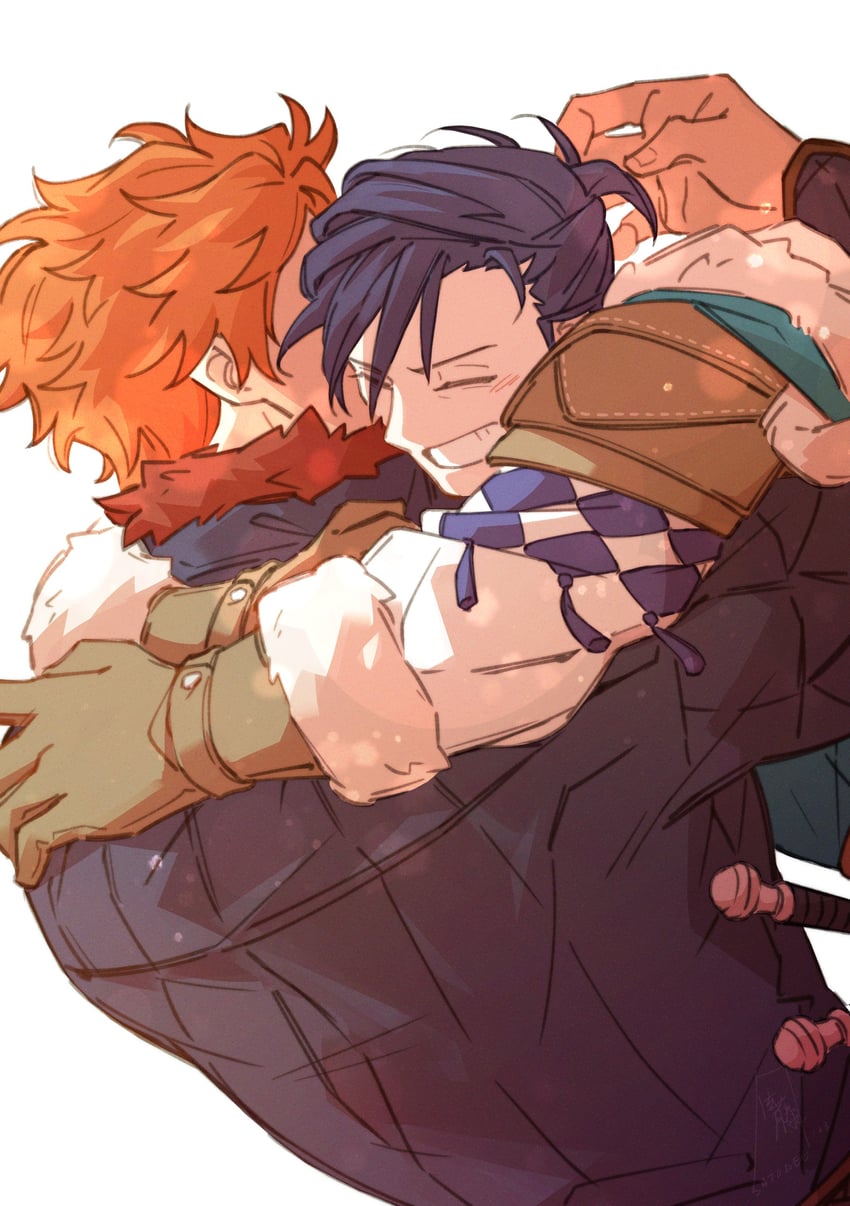 sylvain jose gautier and felix hugo fraldarius (fire emblem and 1 more) drawn by satodee