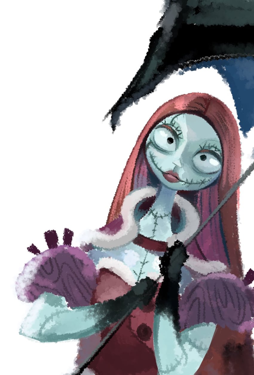 sally (the nightmare before christmas) drawn by bumble_tmnt