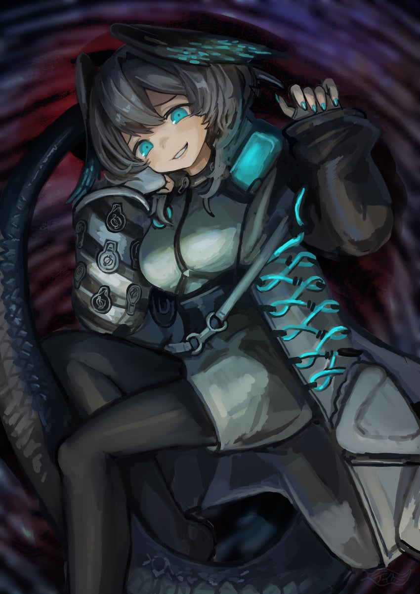 ho'olheyak (arknights) drawn by dido_(di_do_di_do)