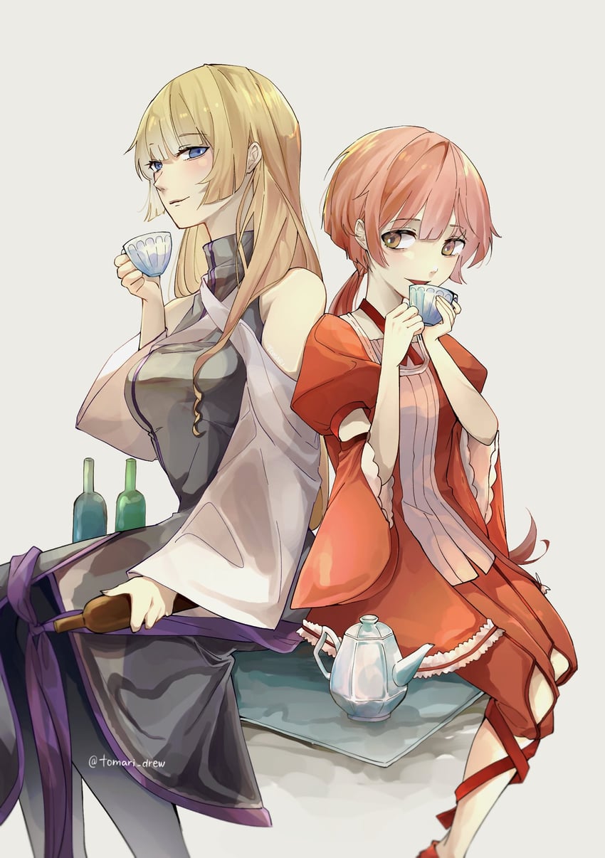 nekomura iroha, irina clockworker, and elluka chirclatia (vocaloid and 3 more) drawn by tomari_drew