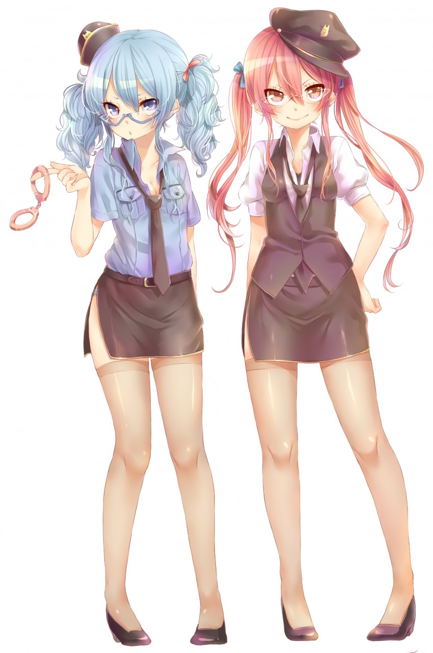 momobako and aihara kaori (vocaloid and 2 more) drawn by rojiko