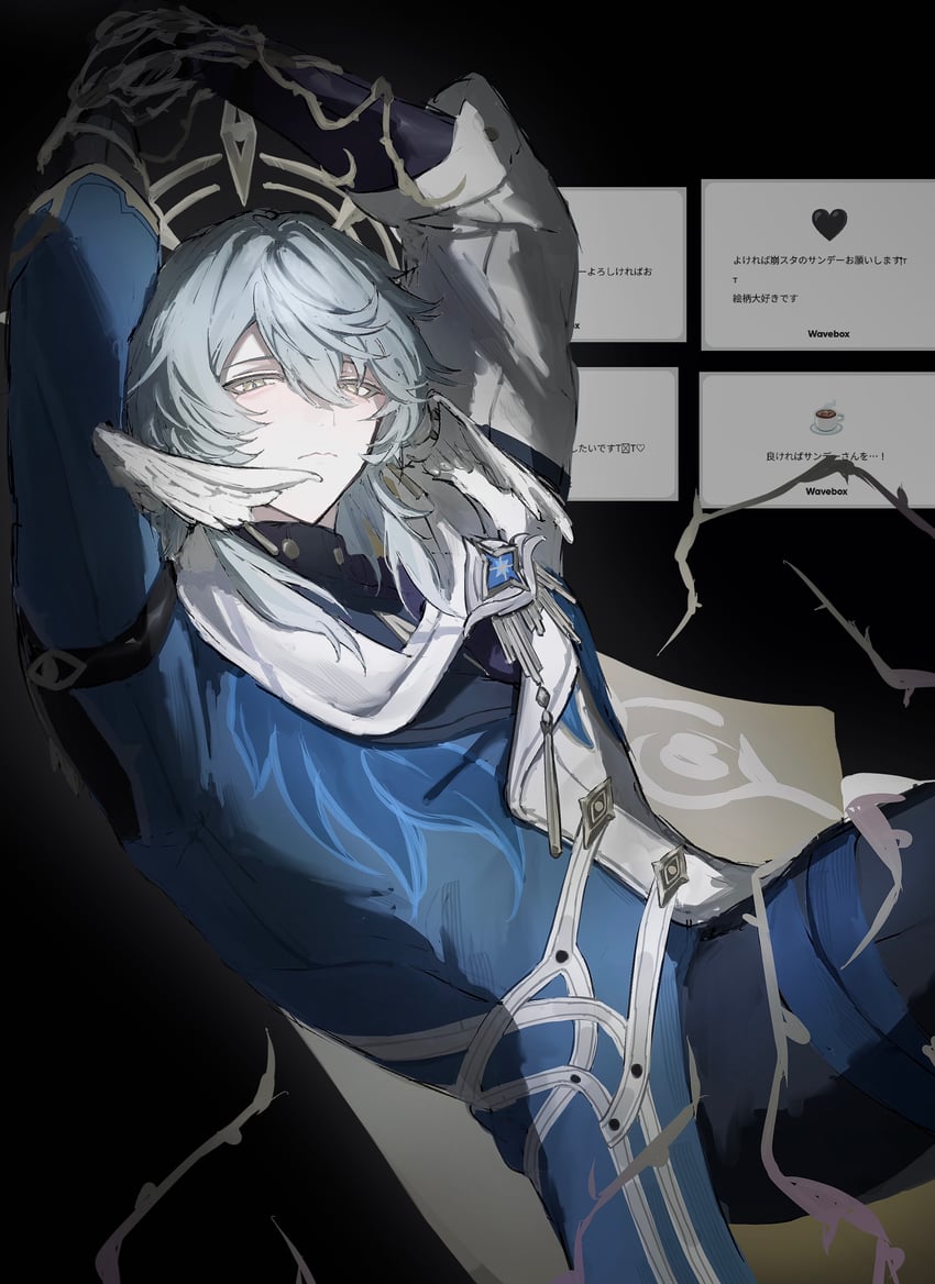 sunday (honkai and 1 more) drawn by kashiko_0911