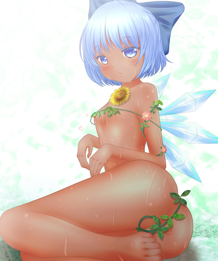 cirno (touhou and 1 more) drawn by shounen_(hogehoge)
