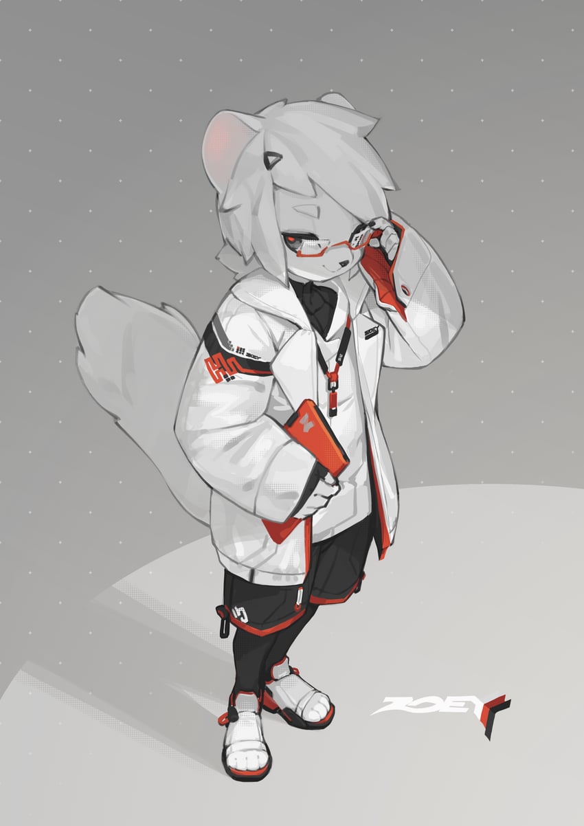 zoey the spirit sable (original and 1 more) drawn by tyson_tan