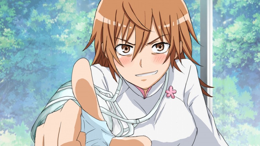 misaka worst (toaru majutsu no index and 1 more) drawn by karaage_dorobou
