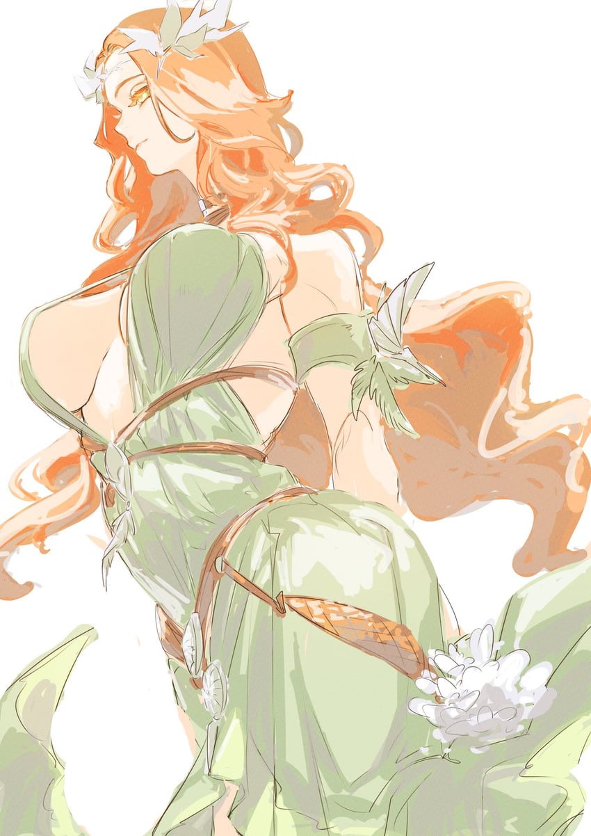nophica (final fantasy and 1 more) drawn by ogata_tomio