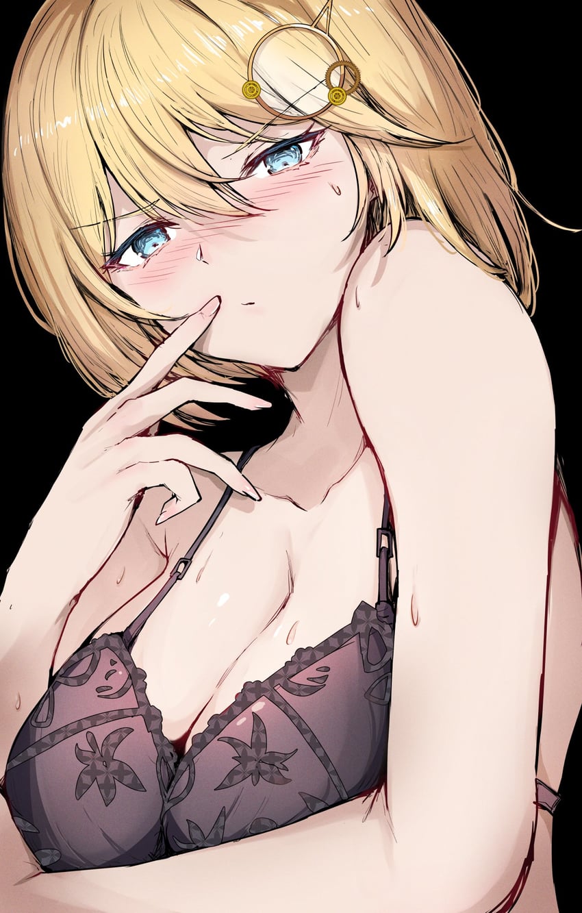 watson amelia (hololive and 1 more) drawn by sakiya_(sak1_01)