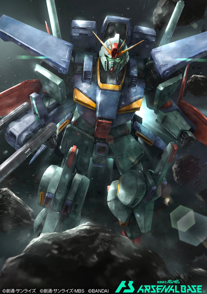 zz gundam (gundam and 2 more) drawn by takuan_(a_mood_home)