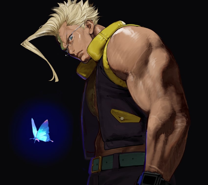 charlie nash (street fighter and 1 more) drawn by conto