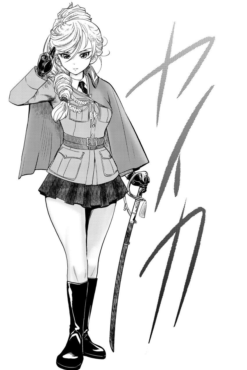 jajka (girls und panzer and 1 more) drawn by yoyokkun