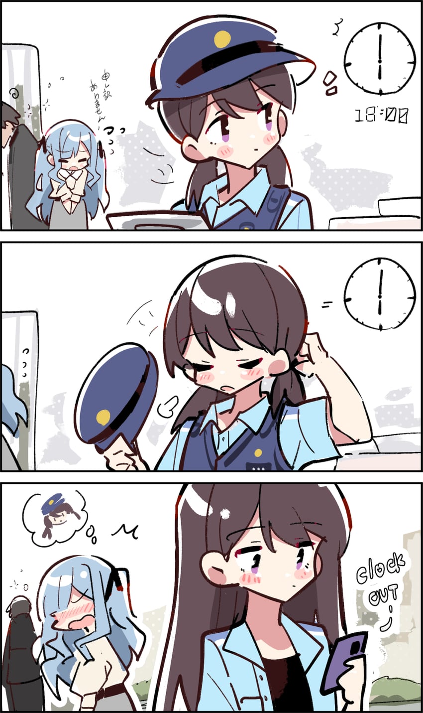 togawa sakiko, shiina taki, and togawa kiyotsugu (bang dream! and 1 more) drawn by zhanzhangzlw