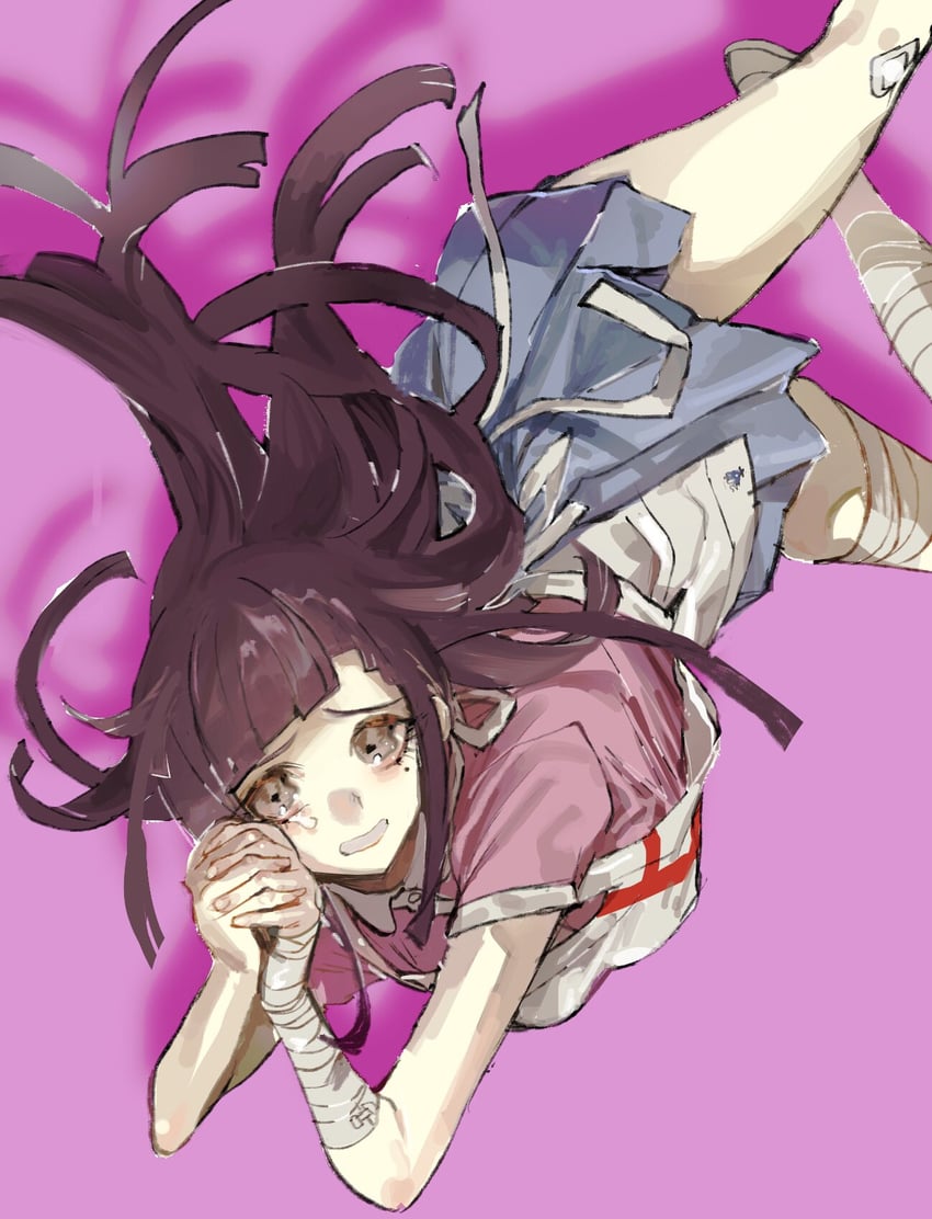 tsumiki mikan (danganronpa and 1 more) drawn by meameeea