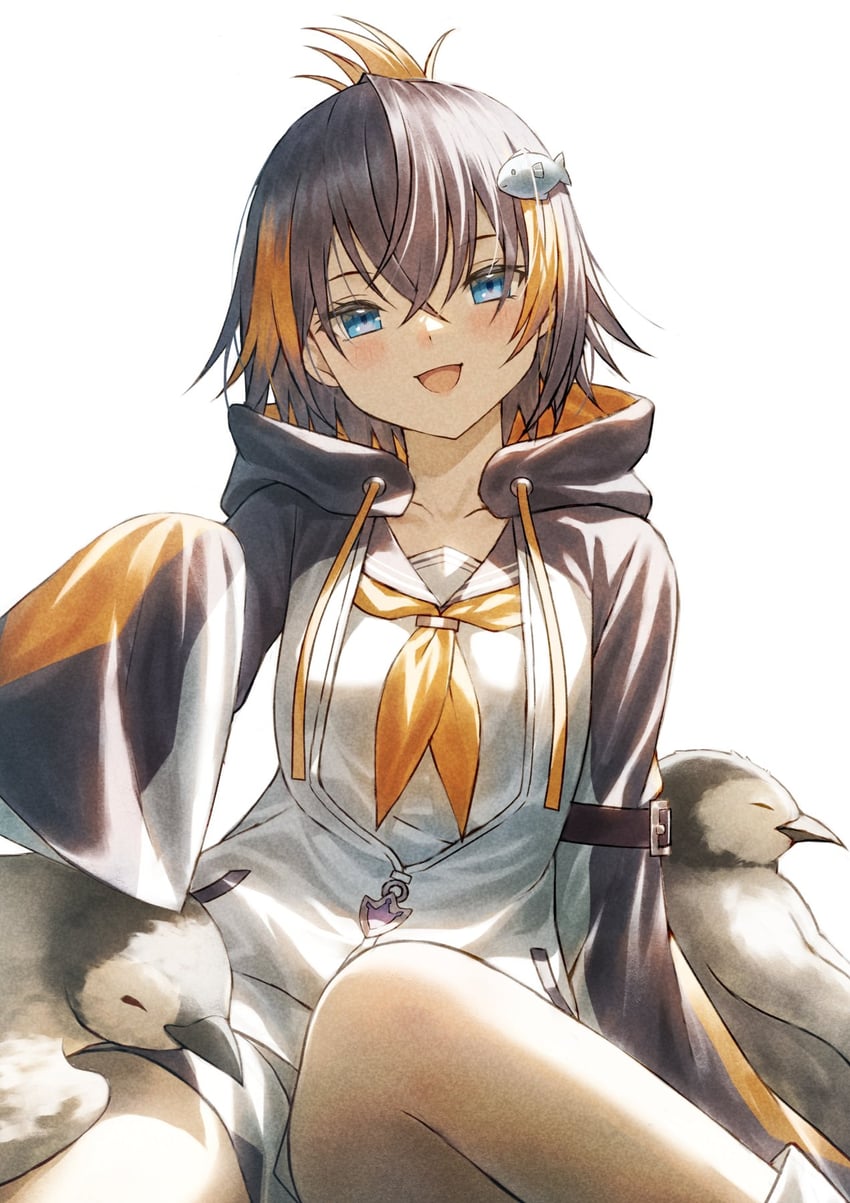 petra gurin (nijisanji and 1 more) drawn by fagi_(kakikaki)