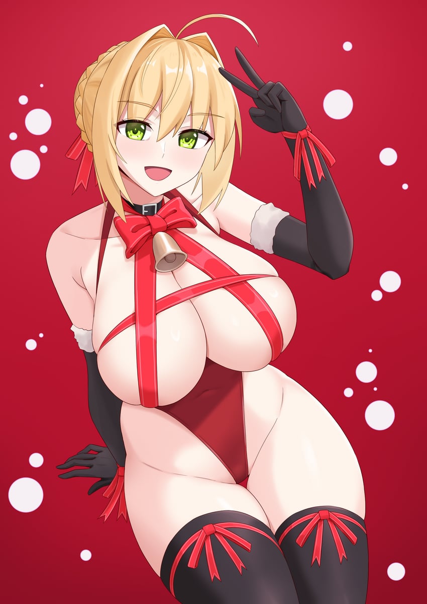 nero claudius (fate and 2 more) drawn by liu_han