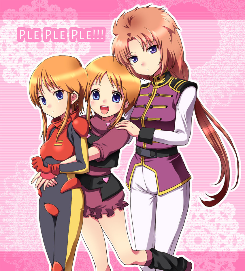 puru two, elpeo puru, and marida cruz (gundam and 2 more) drawn by yukito_mayumi