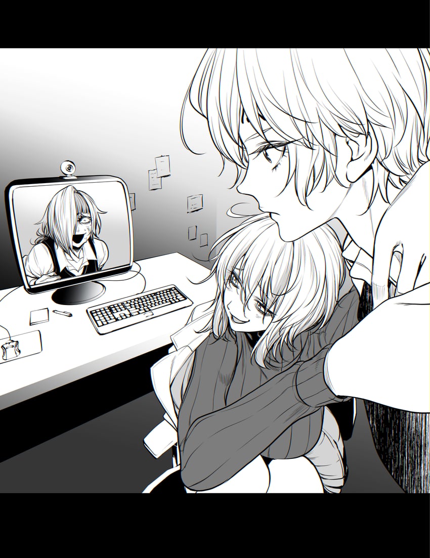 faust, sinclair, and kromer (project moon and 1 more) drawn by maki_maki_(makimakipoipoi)